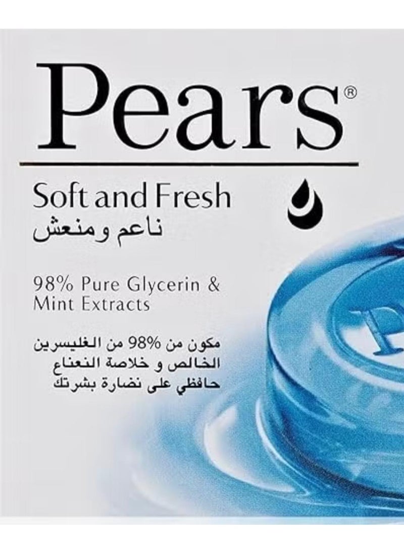 بيرز صابون بيرز النقي واللطيف 125 جرام بخلاصة النعناع - Image 2